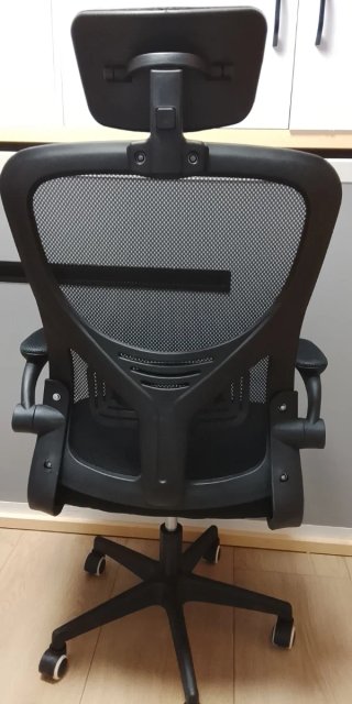 Silla ergonómica premium negra
