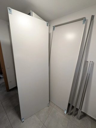 Puertas correderas PAX IKEA blancas