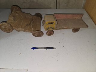 Juguetes antiguos de madera