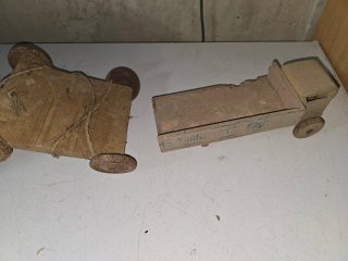 Juguetes antiguos de madera