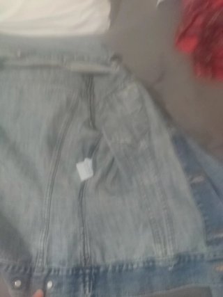 Chaqueta tejana azul