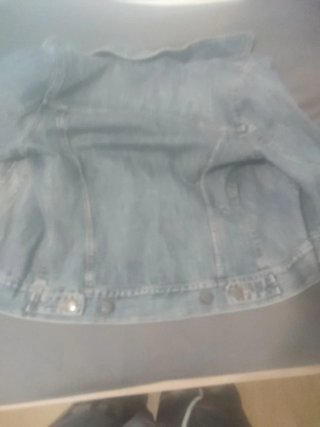 Chaqueta tejana azul