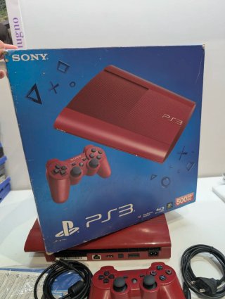 PlayStation 3 Rossa Completa super slim 500GB