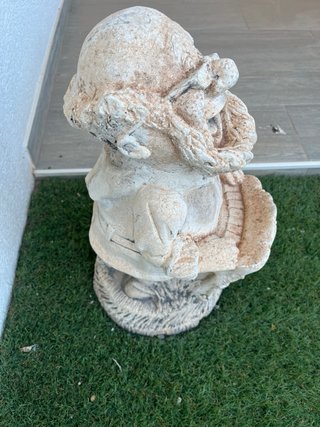 Estatua de piedra para jardín o piscina