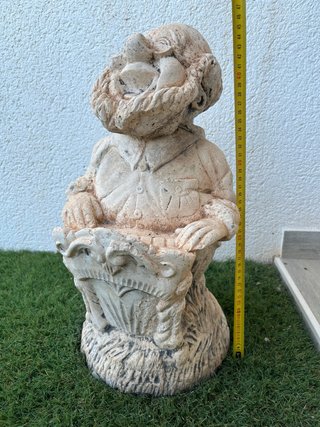 Estatua de piedra para jardín o piscina