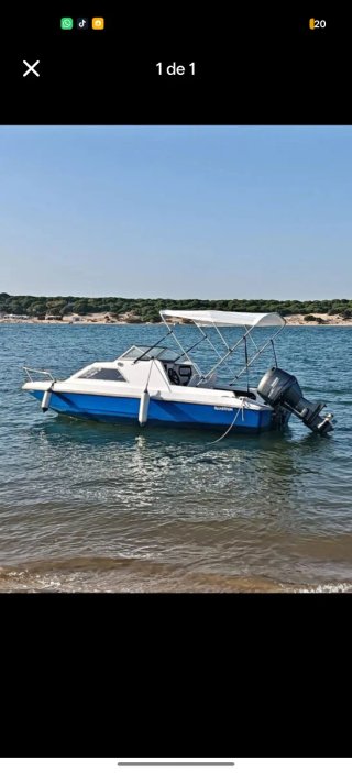 Barco Glastron 5m Motor Yamaha 50cv 4T
