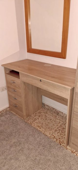 Conjunto Mueble Oficina Madera y Metal