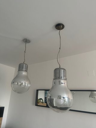 Lámparas Colgantes Bombilla Grande