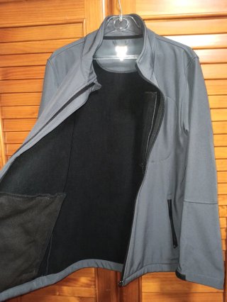 Chaqueta Softshell Go Explore Gris