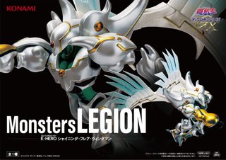 Figuras Yu-Gi-Oh! Duel Monsters. Monsters Legion.