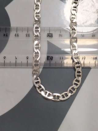 Cadena de plata para hombre nueva.