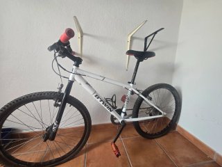 Bicicleta B'Twin Cadete Blanca