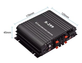 Amplificador S-299 4.1-CH BT Audio