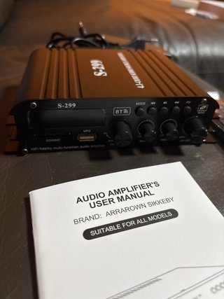 Amplificador S-299 4.1-CH BT Audio