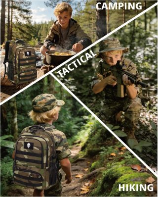 Mochila Táctica Camuflaje 30L