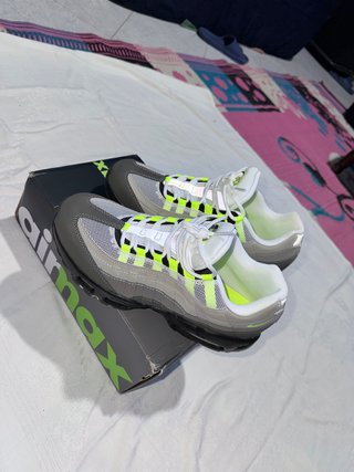 Scarpe Nike Air Max 95 Neon Grigie 45