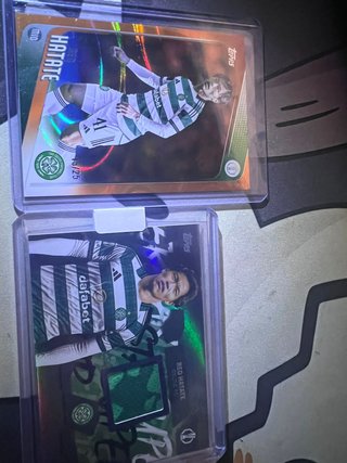 Reo Hatate Celtic Topps UCC /25 Relic Card