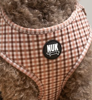 Conjunto Nuk Pets: arnés, correa y portabolsas