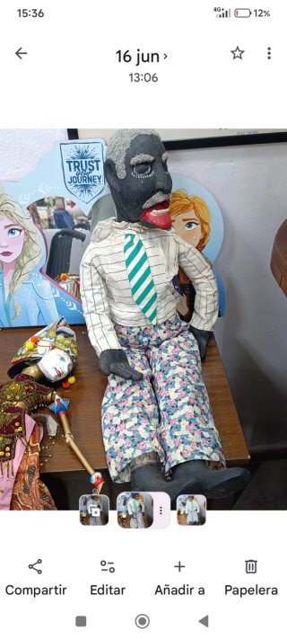 Muñeco Ventrílocuo Antiguo