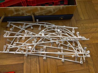 Lote Scalextric: Vallas, Puente, Peraltes