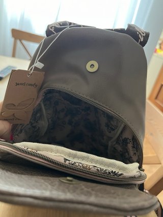 Mochila de vestir con estampado étnico