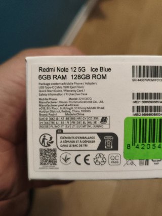 Redmi Note 12 5G Verde
