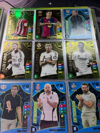 Cartas Adrenalyn XL 2024-2025 Balón de Oro