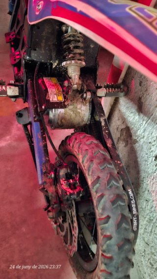 Mecatecno T8 Enduro Azul/Blanco