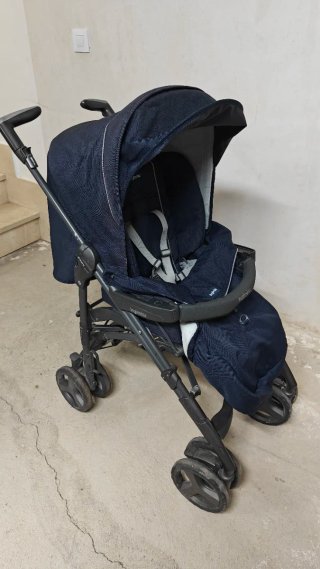 Carro bebé Inglesina con silla coche Isofix.