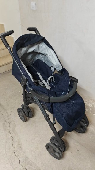Carro bebé Inglesina con silla coche Isofix.
