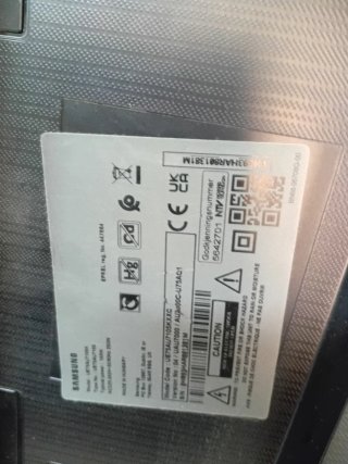 Samsung TV Smart Pantalla Rota