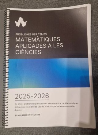 Matemàtiques Aplicades Ciències Socials