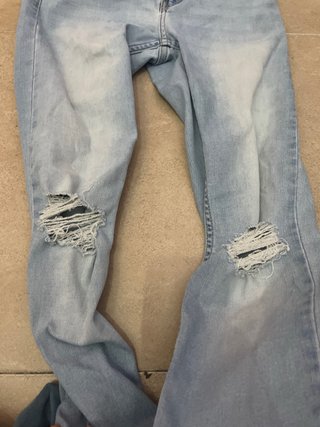 Pantalón vaquero Bershka azul