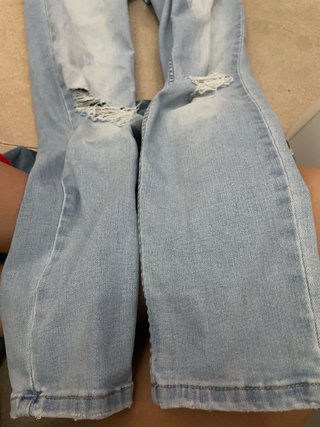 Pantalón vaquero Bershka azul