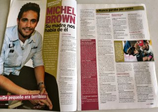 Lote de 2 Revistas ¡Vale! Michel Brown