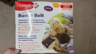 Cinturón seguridad coche embarazada Clippasafe