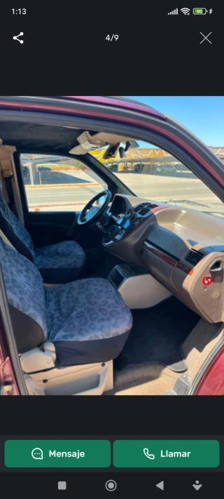 Furgoneta mercedes Benz vito