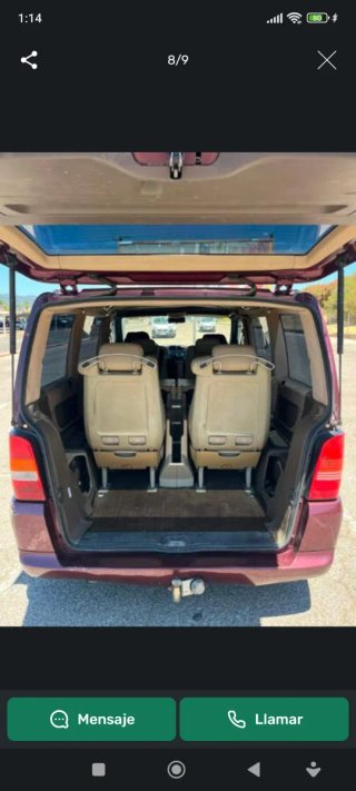 Furgoneta mercedes Benz vito