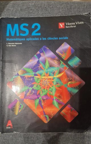 MS 2, Matemàtiques aplicades a les ciències soc...