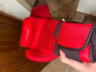 Guantes de Boxeo Outshock 14 oz Rojos