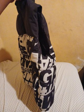 Chaqueta de invierno estampada