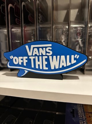 Vans “Off The Wall” 3D logo