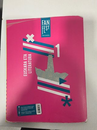 Euskara eta Literatura Batxilergoa 1