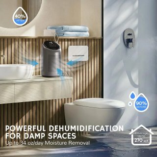 Airthereal AZH200 Deshumidificador y Purificador 2