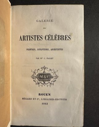 Libro Antiguo Grabados 1863 Artistas