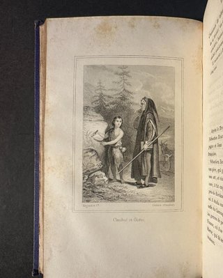 Libro Antiguo Grabados 1863 Artistas
