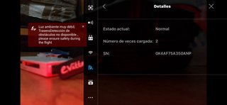 Dron DJI Mavic Air con todo.