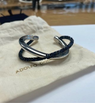 Pulsera Adolfo Dominguez Plata con Cristales