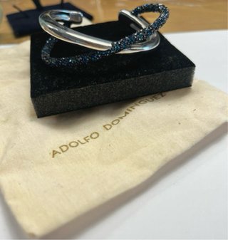 Pulsera Adolfo Dominguez Plata con Cristales