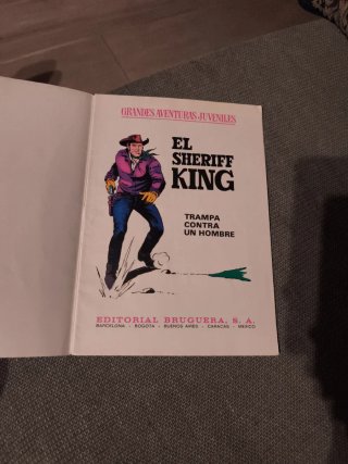 El Sheriff King, trampa contra un hombre